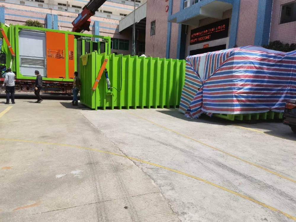 處理量6噸，標準12卡板高端果蔬真空預冷機，繼續(xù)發(fā)貨到山東蔬菜基地，目前山東是我國最大的上海青蔬菜基地，我司果蔬真空預冷機在該市場占有率高達90%以上！